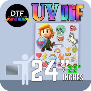 UV DTF 24x22" Inches