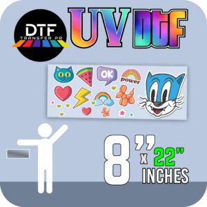 UV DTF 8x22" Inches